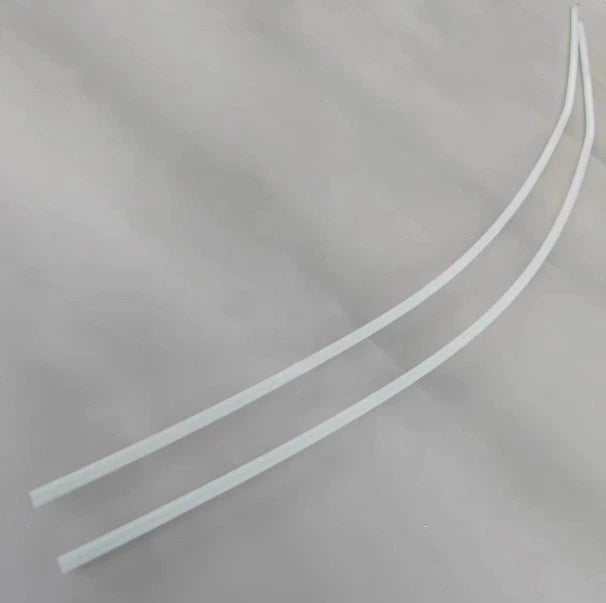 Flexible white spray arm hose set for DJI T50 replacement, 2 pcs