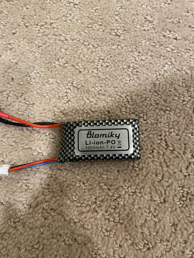blomiky lipo 1000mAh 7.4v does not come with original packaging Battery