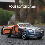 2022 Rolls Royce Dawn 2 Door Convertible - 1:24 Scale Diecast - Black