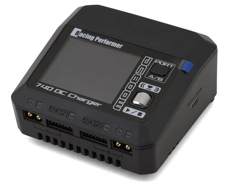 Yokomo Racing Performer 740 DC Dual LiPo/LiHV Battery Charger (6S/20A/2x400W) Battery