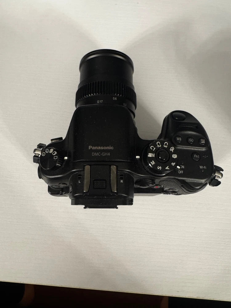 BUNDLE: Panasonic Lumix GH4 w/ 17mm SLRMagic Lens and Batteries