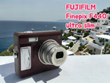 FUJIFILM FinePix F440 4.1MP Digital Camera Wine Red From Japan [EXC+5] 6314C4