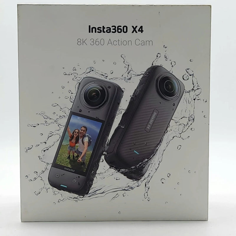 Insta360 X4 8K 360 Action Camera 72MP Waterproof AI Cam
