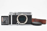 Fujifilm X-A7 Mirrorless Camera Body Silver Compact Photography Very Good