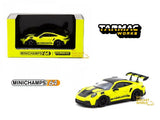 1/64 Minichamps x Tarmac  Porsche 911 992 GT3 RS 2022 Acid Green LIMITED 999 PCS