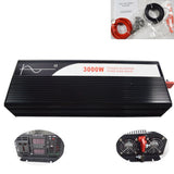 Pure Sine Wave Inverter with Digital Dispaly Input 12V Output 110VAC 3000W-6000w