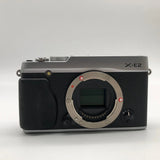 Fujifilm X-E2 16.3MP Mirrorless Digital Camera Silver Body Excellent