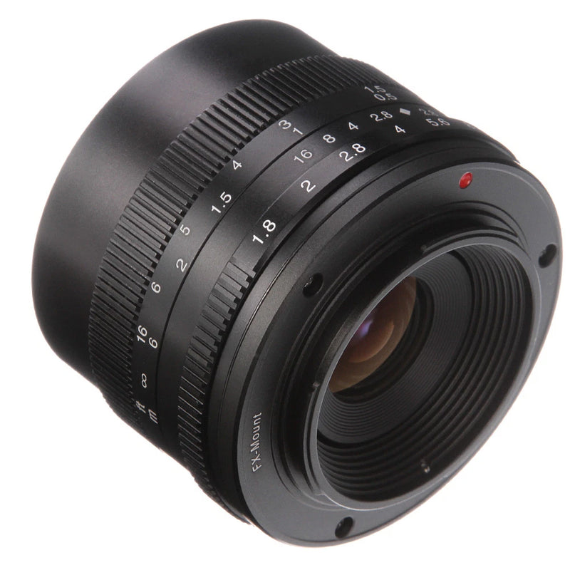 50mm F/1.8 Manual Focus Fixed Lens  For Fujifilm Fuji X-mount X-M1/ X-T1/T10