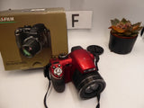 Boxed Ruby red Fujifilm Finepix S4530 Digital Camera  30X SuperWide Zoom 14MP