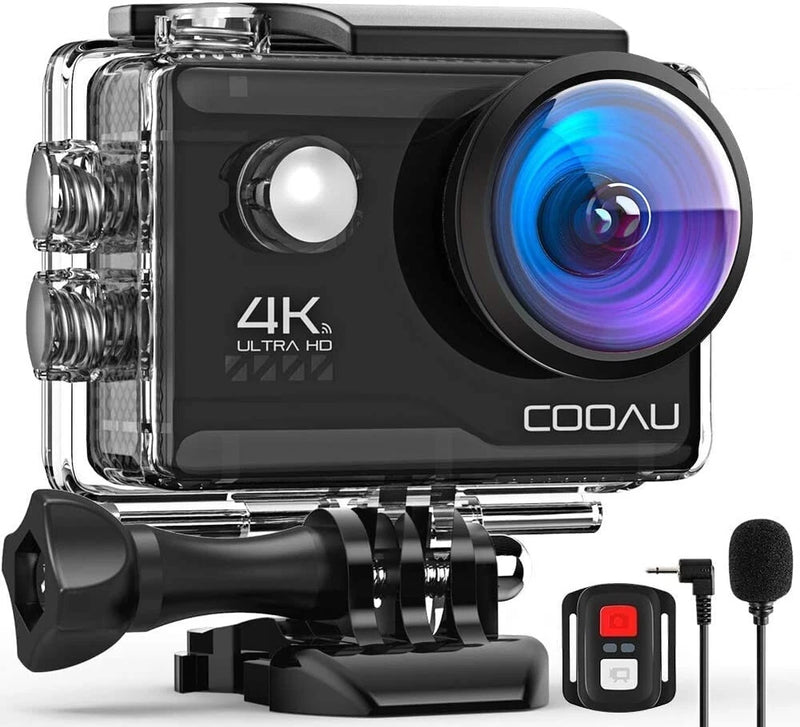 COOAU 4K 20MP WiFi Action Camera Underwater 40M Waterproof Sport Camera CU-SPC06
