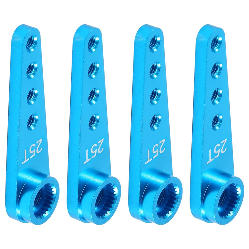 4PCS 37Mm 25T Metal Extension Steering Servo Arm Horn for RC Car Crawler2684