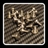 (4pc) Titanium servo screws for Mugen, Xray, Yokomo, Awesomatix