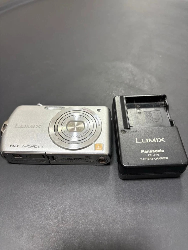 Lumix DMC-FX70 Silver Digital Camera Compact Waterproof From Japan
