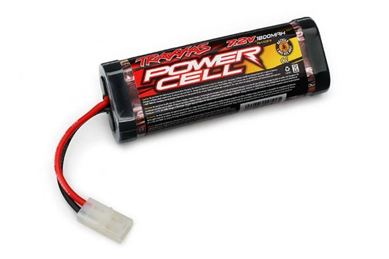 Traxxas 1800mAh 7.2V 6-Cell NiMH Battery w/Standard Plug for EZ Start System Battery