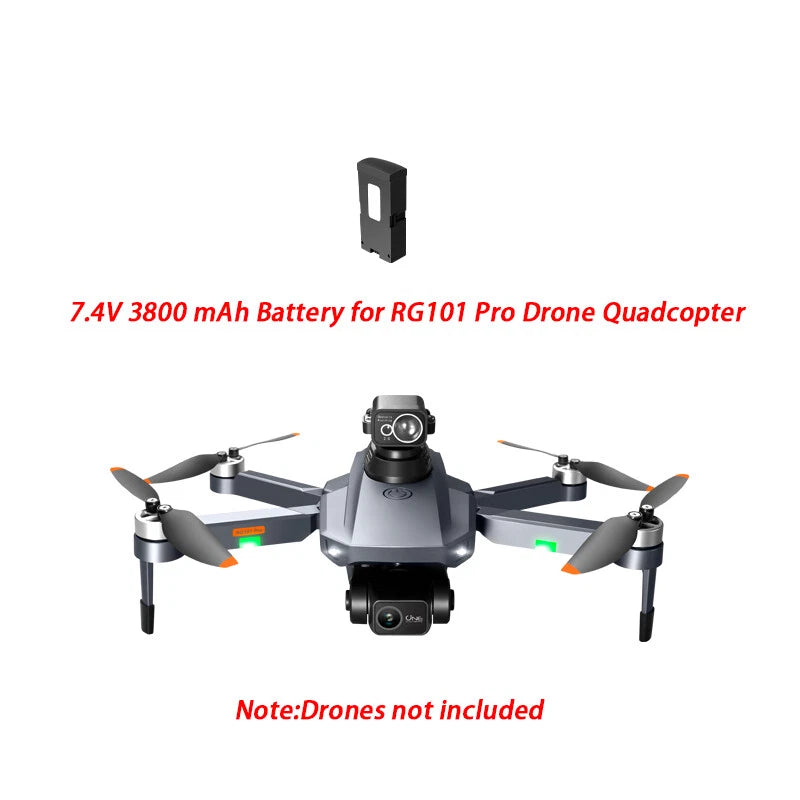 Original 7.4V 3800mAh Spare Battery For RG101 Pro Drone Quadcopter