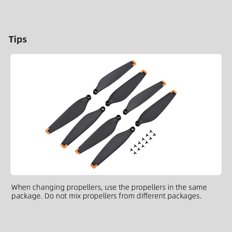 16pcs Propellers Replacement For MINI 3 PRO Remote Control Drone ZSMB JEQF
