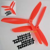 2 Pairs Orange FC1045 10x4.5