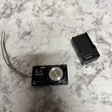 Fujifilm FinePix JZ100 14.0MP BLACK Digital CCD Camera- Lens Just Shows Black