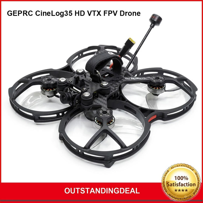 GEPRC CineLog35 HD VTX FPV Drone for Nebula Pro Camera TBS Nano RX 6S Version
