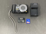Panasonic DMC-ZS3 Black  12X Optical 10.1MP Digital Camera NOTE!! Lens Dirty