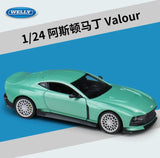 Aston Martin Valour 1:24 Scale Diecast Car Welly Model Vehicle
