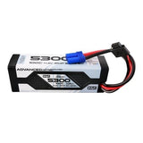 Gens Ace: Advanced 5300mAh 3S 100C 11.4V G-Tech Lipo Battery Pack with EC5 Plug