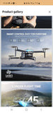 Foldable Lightweight Drone With GPS Return Home Model HK33 (BRAND NEW-SEALED)