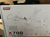 Drone Syma Foldable X700 360 degree Flip Stunts,Flashing LED Lights