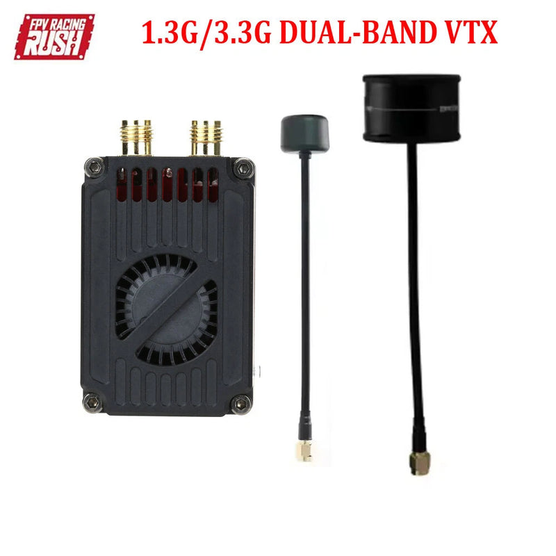 RUSHFPV 1.3G/3.3G DUAL BAND 2.5W VTX High Power Audio Transmitter Module FPV