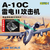 Great Wall Hobby L4829 A-10C Thunderbolt II Close Air Support Attack With Bonus