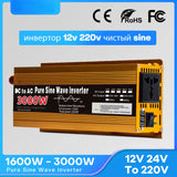 Pure Sine Wave Transformer Convert Multi-function Socket Converter Car inverter