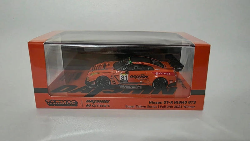 Tarmac Nissan GT-R NISMO GT3 1:64 Super Taikyu Series /Fuji 24th  2021 Winner