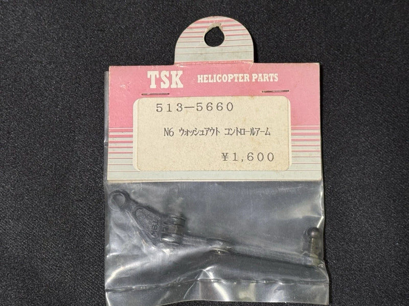 TSK RC Helicopter My Star 60   513-5660 N6 Washout Control Arm  Made in Japan