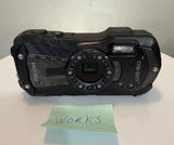 Ricoh Pentax WG-60 Digital Camera Shock/Waterproof Action Cam 16MP Compact Black