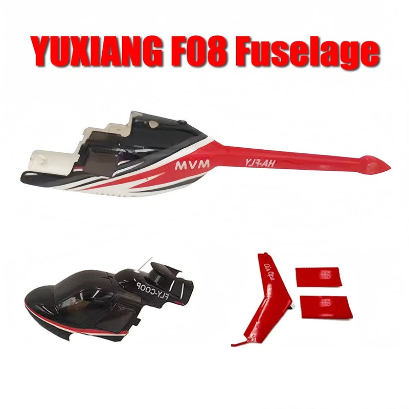 YUXIANG F08 1:27 Bell-206 Scale 2.4G 6CH RC Helicopter Fuselage Shell Cover