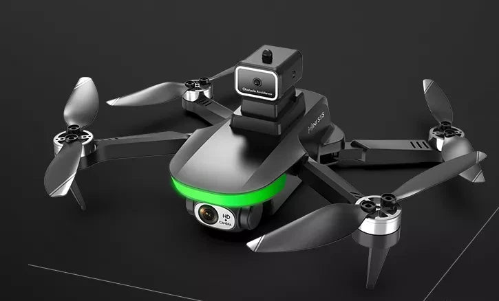 ISPEKTRUM iS5S RC 6K drone with four propellers and front camera module