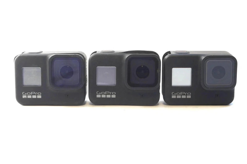 Lot Of 3 GoPro HERO8 Black 4K Waterproof Action Camera - Free Shipping