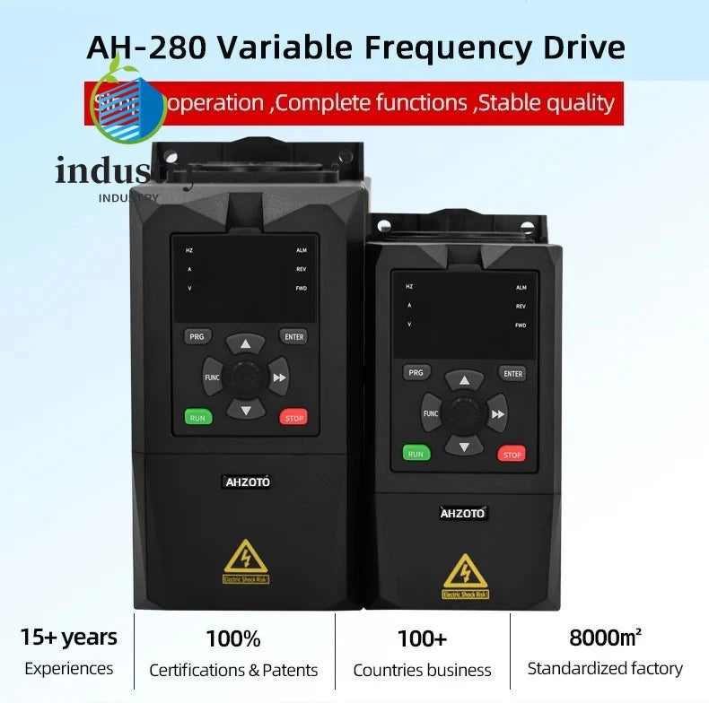 Variable Frequency Drive Speed Controller AC Drive Three-Phase Motor Input 220V