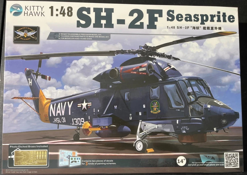 Kitty Hawk SH-2F Seasprite KH80122 1/48 NIB Model Kit ??Sullys Hobbies??