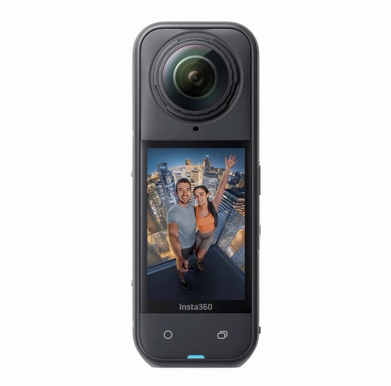 Insta360 X5 8K 360 Action Video Camera Black with Selfie Stick and Accessories