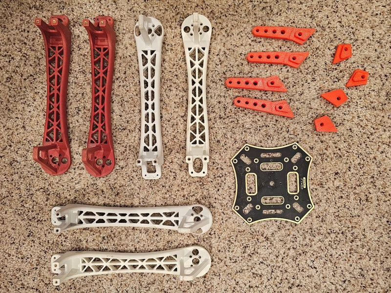 F450 F550 Flame Wheel Drone Quadcopter Parts + 10", 11" Propellers
