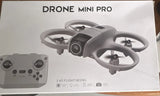Drone Mini Pro Ready to Fly Drone 4K HD Camera App/Remote Control 20min