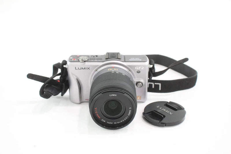 Lumix GF2 Mirrorless Digital Camera Working w/ Lumix 14-42mm F/3.5-5.6 Lens
