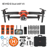 Rugged thermal drone bundle with EVO II Dual drone, controller, batteries and accessories