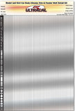 MG 3411 - 1/24, 1/32 UltraCal Model Chrome Trim Detailing Decals