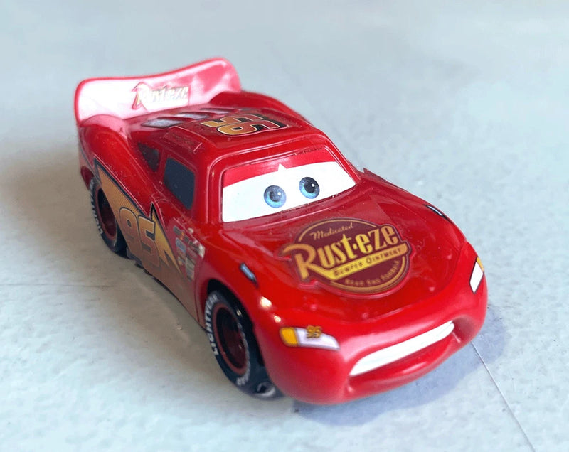 Disney Pixar Cars  Mad Face Lightning McQueen Plastic New Without Package