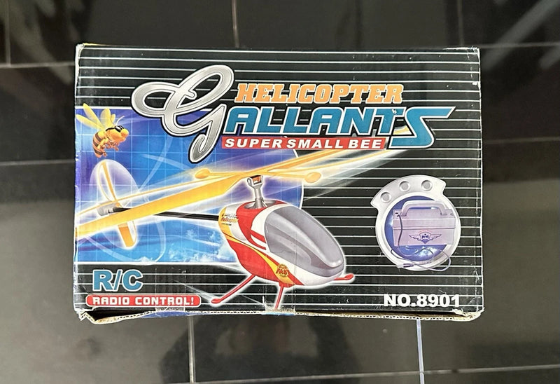 RC radio control toy helicopter box with Super Small Bee graphic
