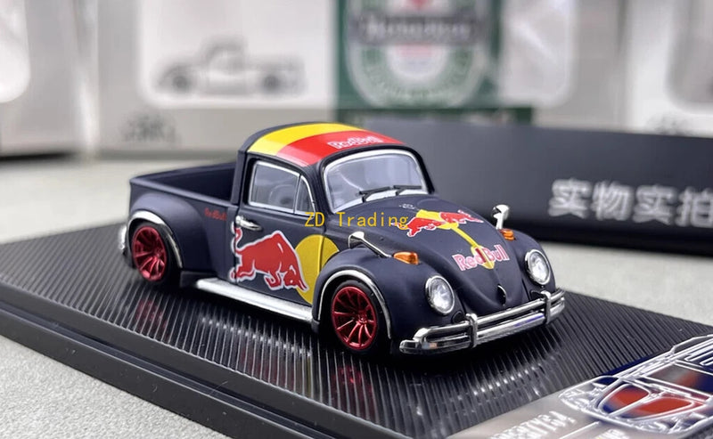 ZD Liberty 1:64 Navy VW Beetle Pickup Truck Sports Model Diecast Metal Car BN