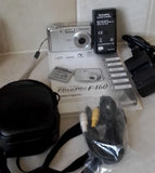 Fuji Finepix F460 5.1MP Digital Camera Tested + Charger, Battery, Case Bundle