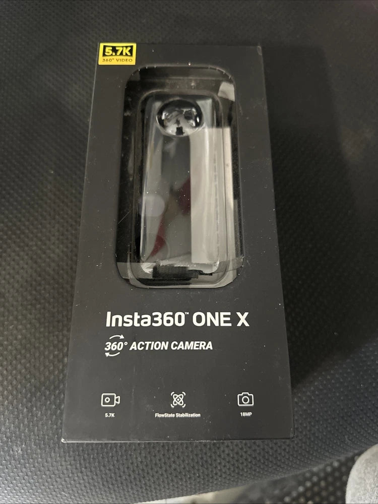 Insta360 One x 360-Degree Action Camera Kit with Batteries and Accessories.